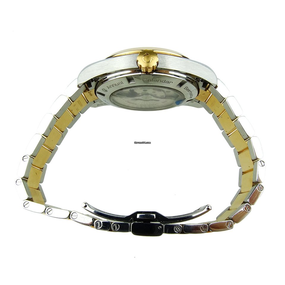 IMG_9081 Omega Seamaster Aqua Terra Mens watch Unisex Automatic Gold Steel 231.20.43.22.46.002 Replica 6