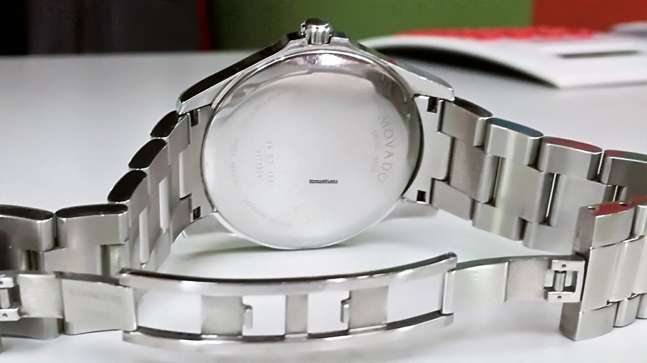 Movado Masino Mens watch Unisex Quartz Steel 0607202 Replica 6