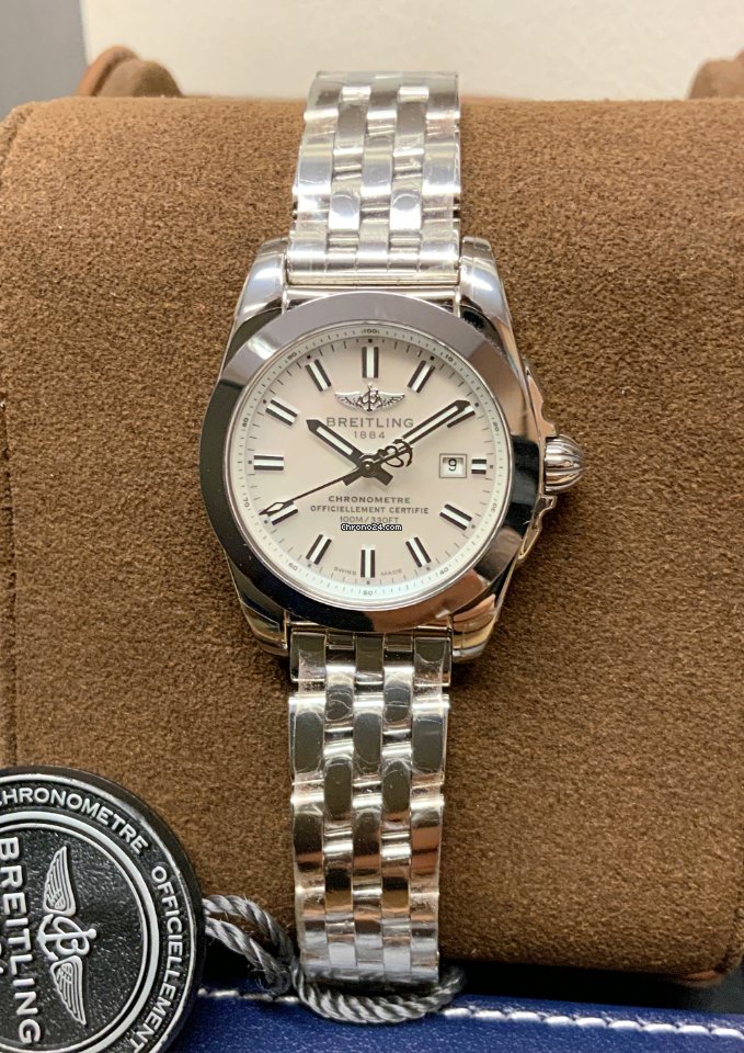 IMG_9081 Breitling Galactic Womens watch Quartz Steel W7234812 A784 791A Replica 6
