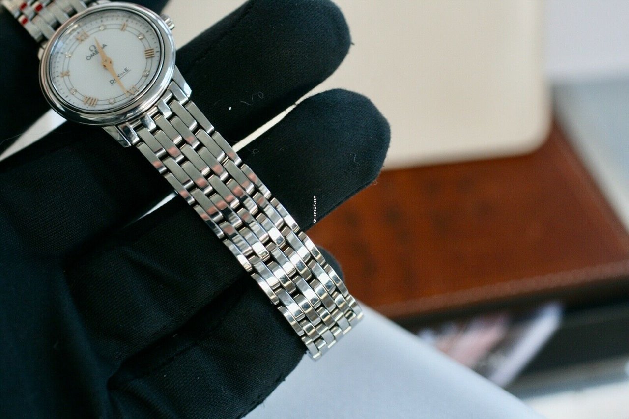 IMG_9081 Omega De Ville Prestige Womens watch Quartz Steel 424.10.27.60.55.001 Replica 6