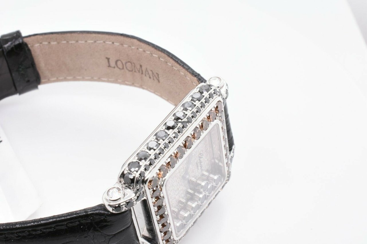 IMG_9081 Chopard Happy Sport Womens watch Quartz White gold 27 6730-415 Replica 6