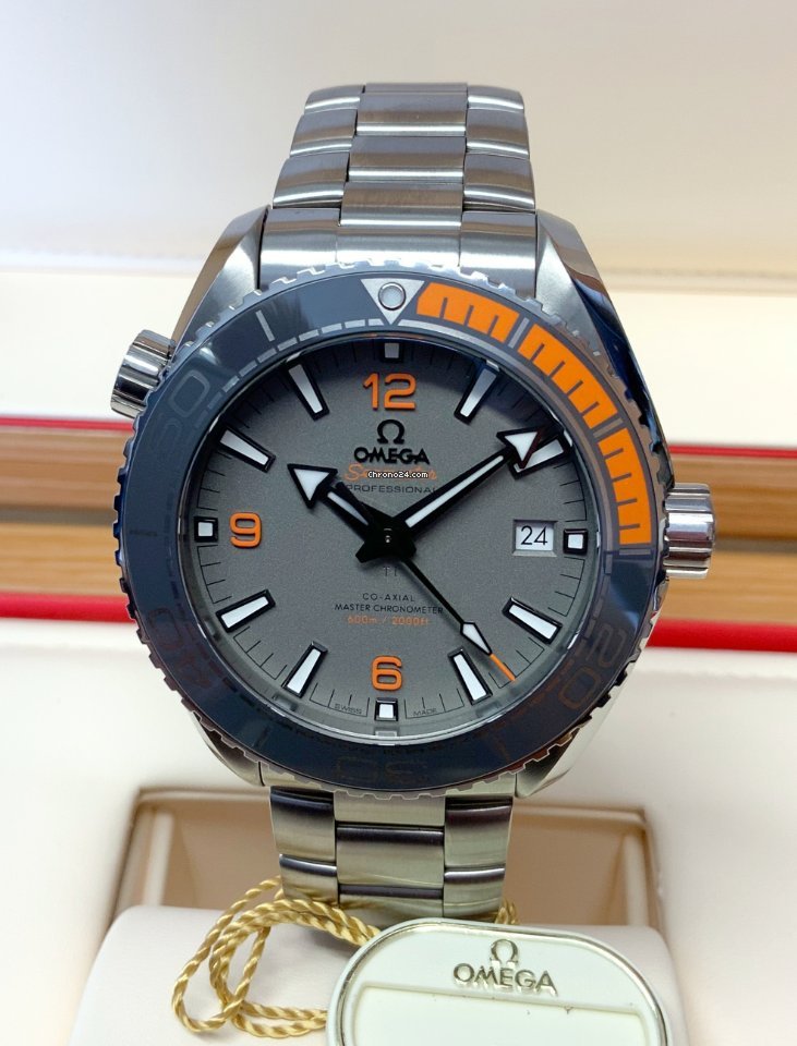 Omega Seamaster Planet Ocean Mens watch Unisex Automatic Titanium 215.90.44.21.99.001 Replica 6