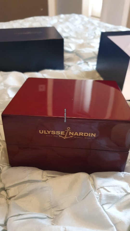 IMG_9081 Ulysse Nardin Diver Black Sea Mens watch Unisex Automatic 1506 Replica 6