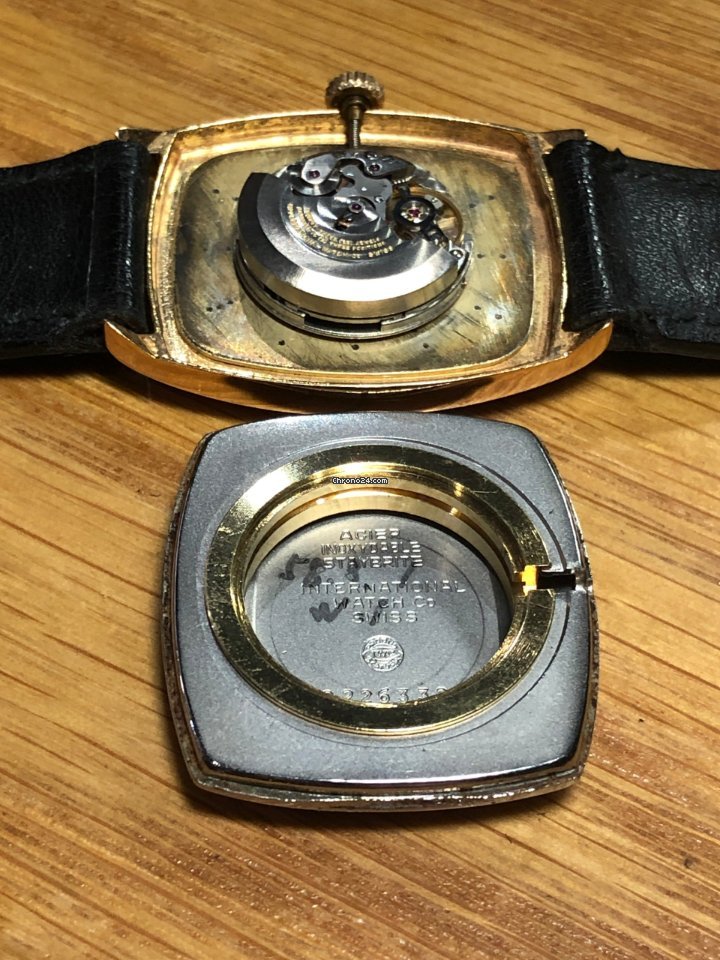 IWC Mens watch Unisex Automatic Yellow gold IW 4475 Replica 6