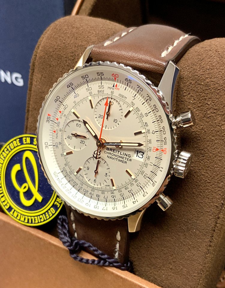 IMG_9081 Breitling Navitimer Heritage Mens watch Unisex Automatic Steel A13324121G1X3 Replica 6