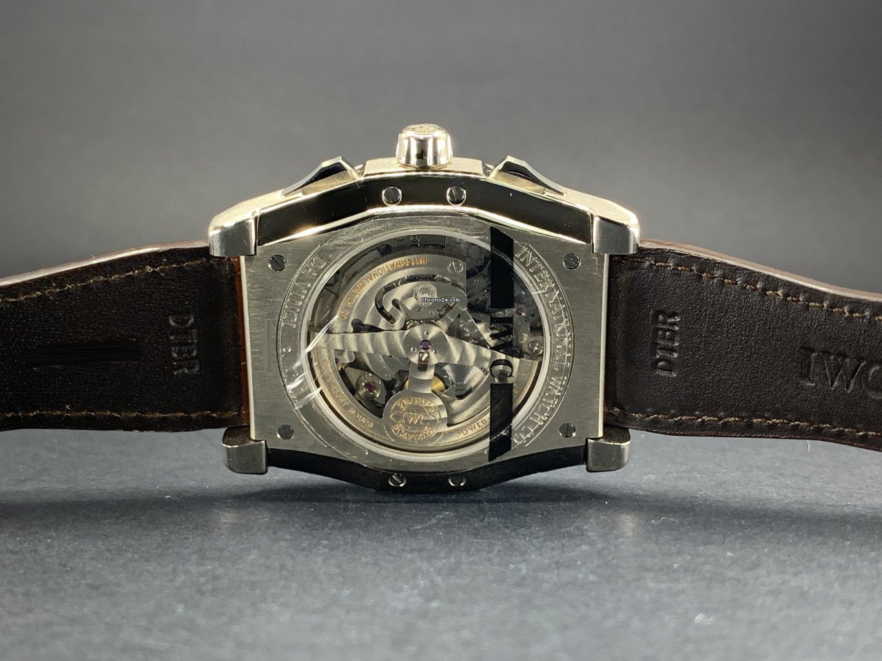 IWC Da Vinci Chronograph Automatic White gold IW376417 Replica 6