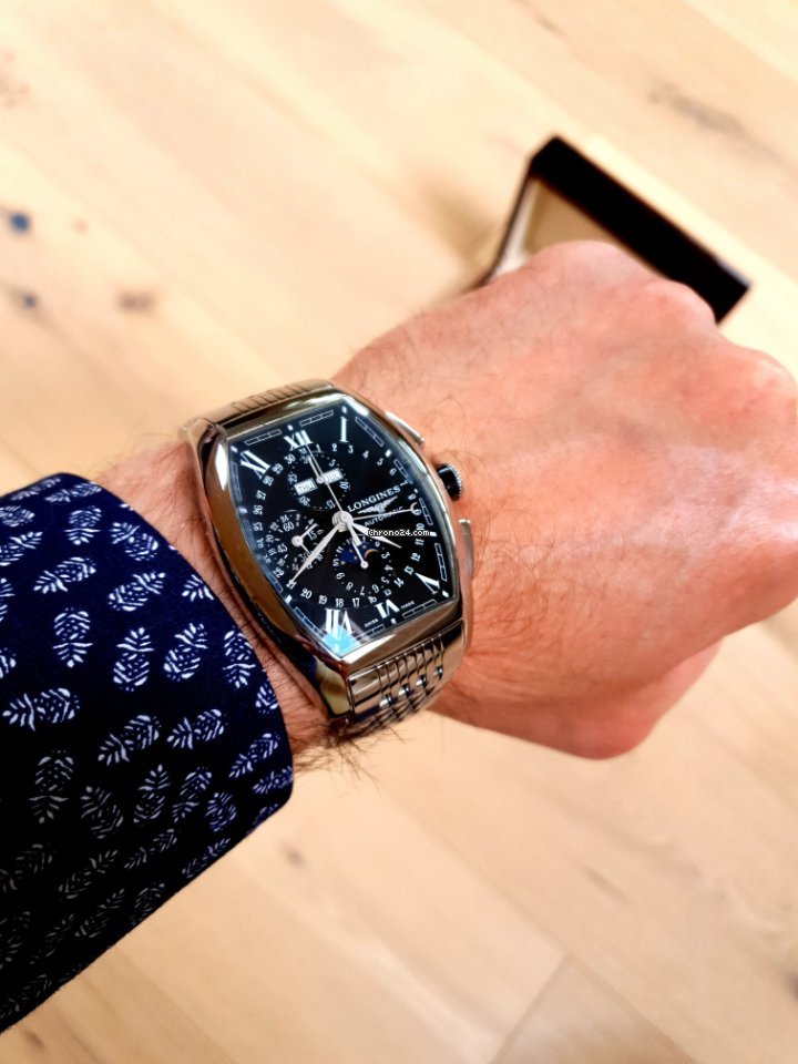 Longines Evidenza Mens watch Unisex Automatic Steel L2.688.4 Replica 6