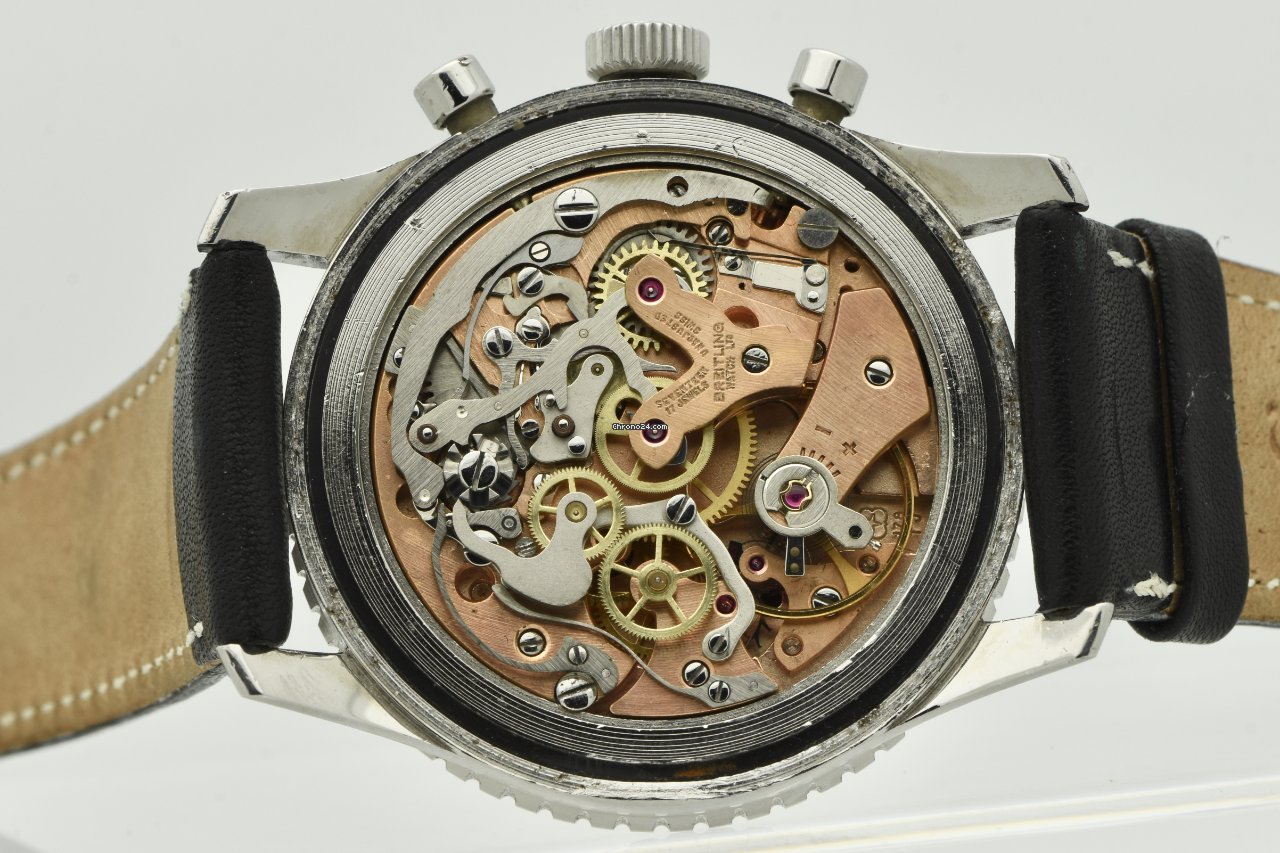 IMG_9081 Breitling Navitimer Cosmonaute Mens watch Unisex Manual winding Steel 809 Replica 6