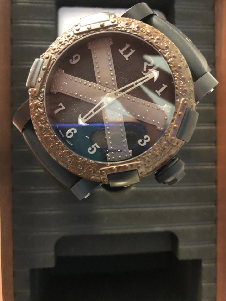 Romain Jerome Titanic-DNA Mens watch Unisex Automatic T.ALG.OXY3R.BBBB.00 BBGCB Replica 6