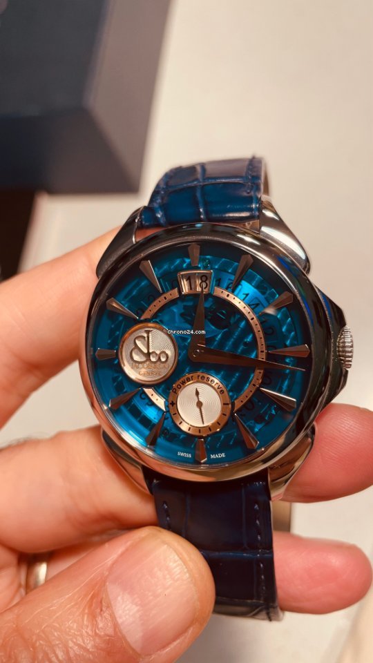 IMG_9081 Jacob & Co. Mens watch Unisex Manual winding Steel 110.400.1 Replica 6