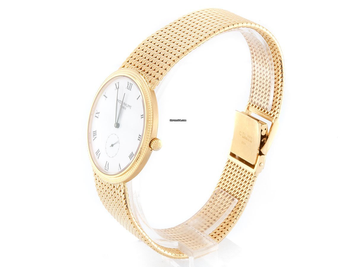 IMG_9081 Patek Philippe Calatrava Mens watch Unisex Manual winding Yellow gold 3919 005 Replica 6