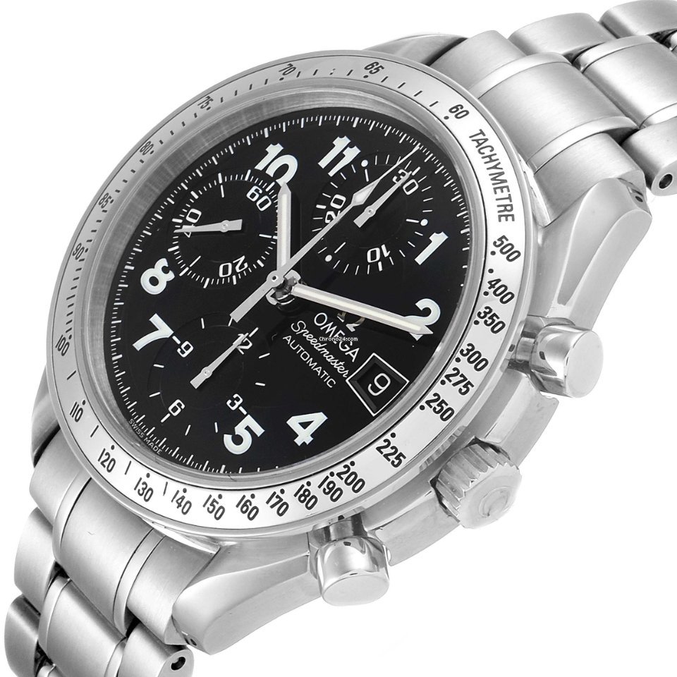 IMG_9081 Omega Speedmaster Date Mens watch Unisex Automatic Steel 3513.52.00 Replica 6