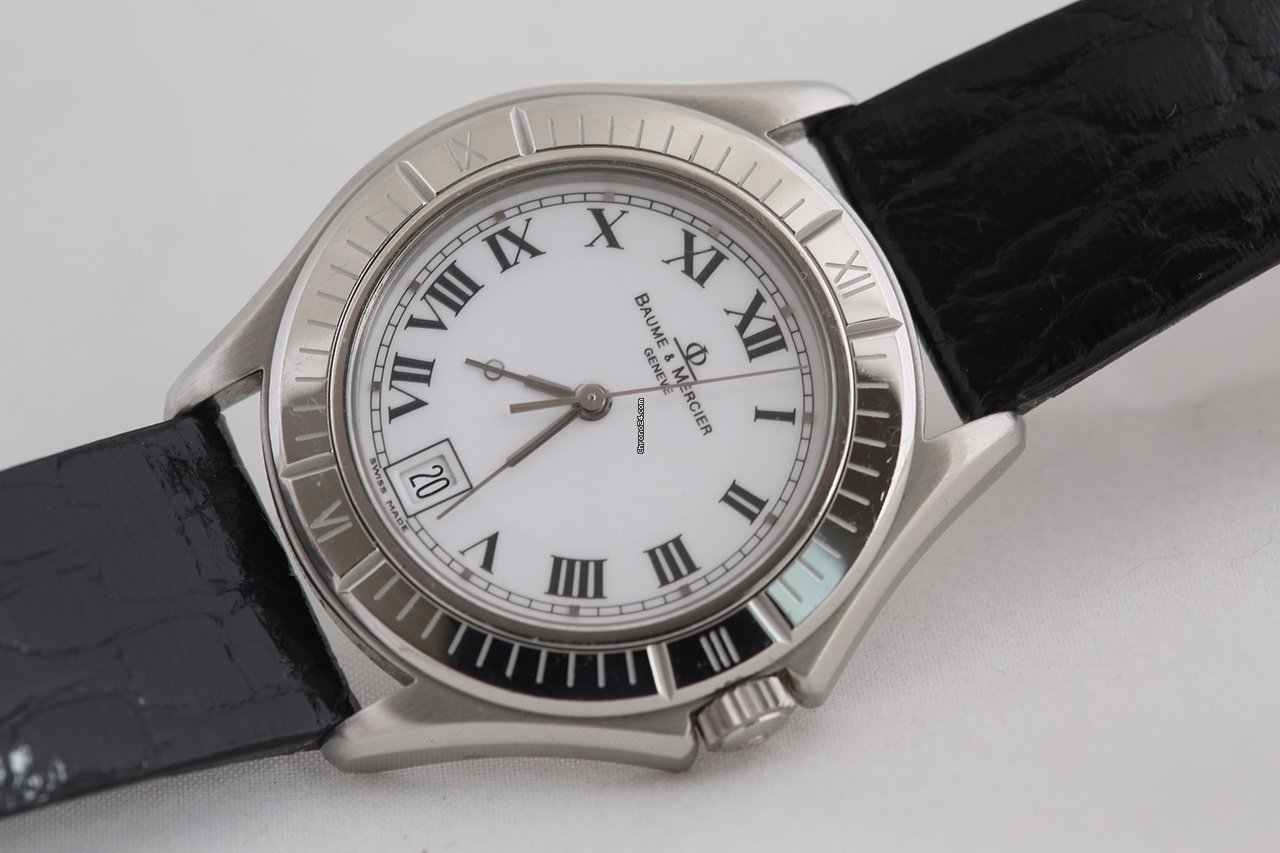 IMG_9081 Baume & Mercier Mens watch Unisex Quartz Steel Baume & Mercier MV045042 Replica 6