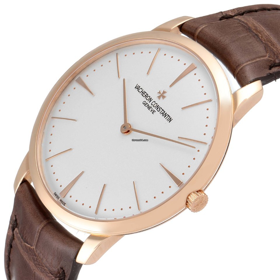 Vacheron Constantin Patrimony Mens watch Unisex Manual winding Rose gold 81180 Replica 6