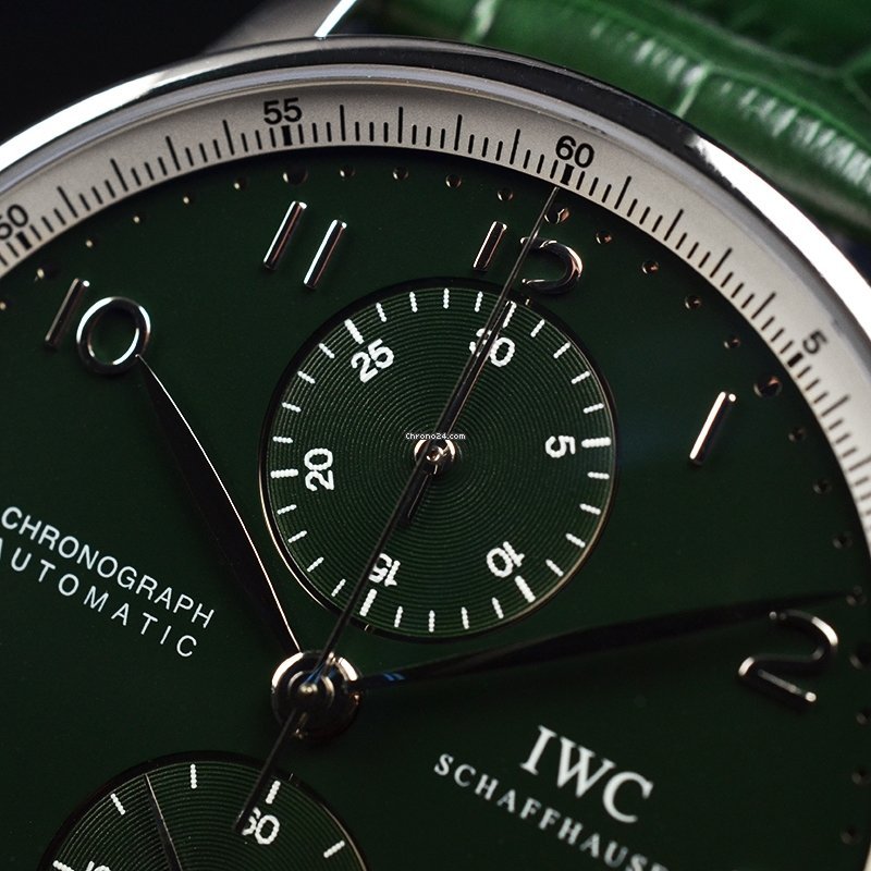 IMG_9081 IWC Portuguese Chronograph Mens watch Unisex Steel IW371430 Replica 6