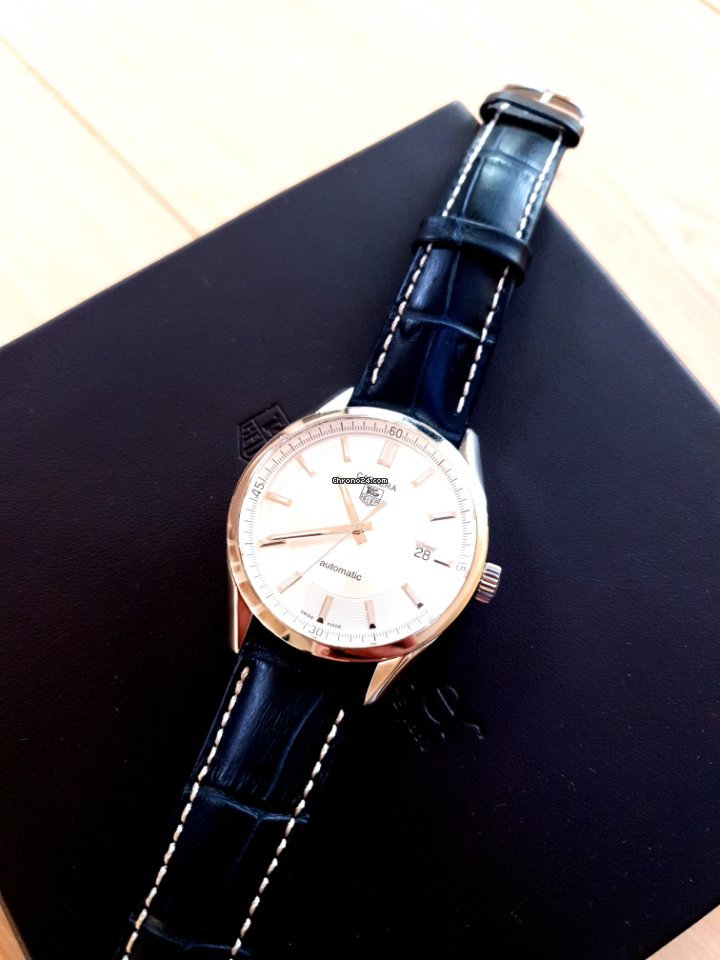 TAG Heuer Carrera Calibre 5 Mens watch Unisex Automatic Steel WV211A-2 Replica 6