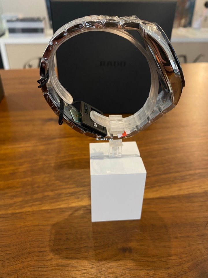 IMG_9081 Rado HyperChrome Chronograph Mens watch Unisex Quartz Steel R32259153 Replica 6