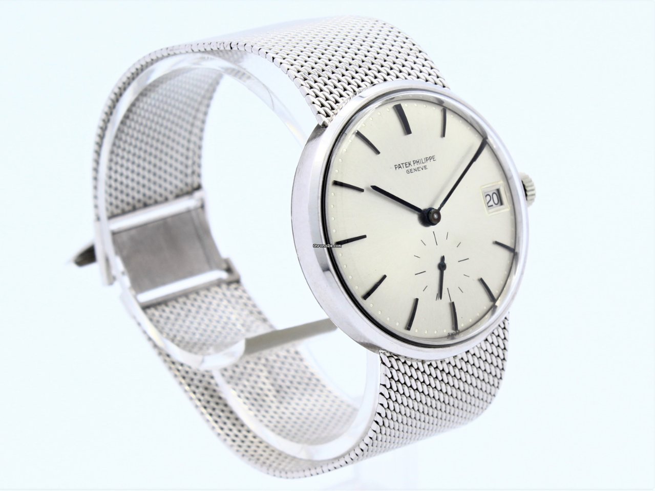 IMG_9081 Patek Philippe Calatrava Mens watch Unisex Automatic White gold 27-460M Replica 6