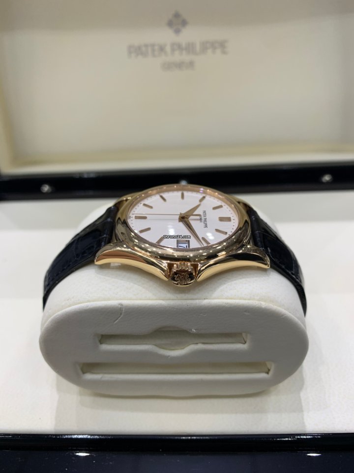 IMG_9081 Patek Philippe Calatrava Mens watch Unisex Automatic Rose gold 5127R-001 Replica 6