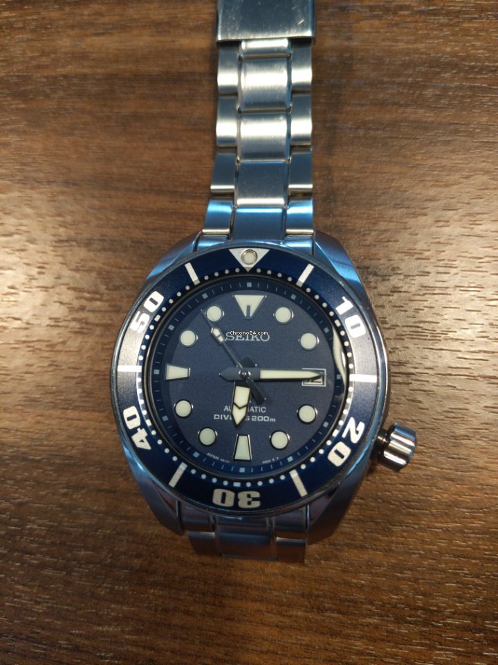 IMG_9081 Seiko Prospex Mens watch Unisex Automatic Steel SBDC033 Replica 6