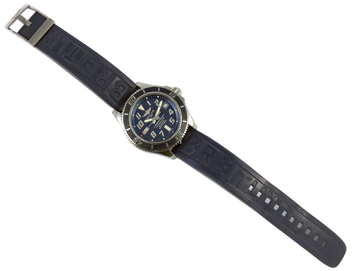 IMG_9081 Breitling Superocean 42 Mens watch Unisex Automatic Steel A173643B C868 Replica 6