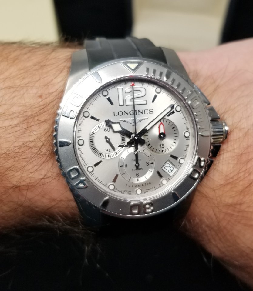 IMG_9081 Longines HydroConquest Mens watch Unisex Automatic Steel L3.665.4.76.2 Replica 6