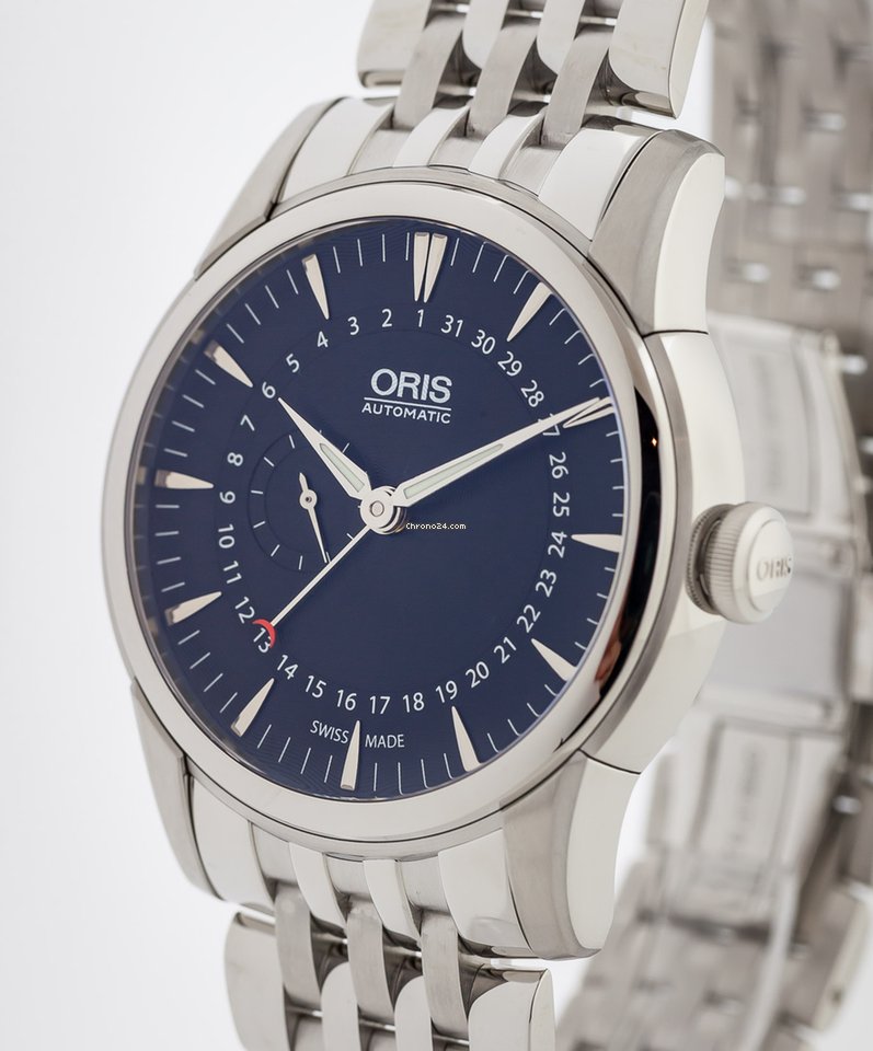 IMG_9081 Oris Artelier Small Second Mens watch Unisex Automatic Steel 01 744 7665 4054-07 8 22 77 Replica 6