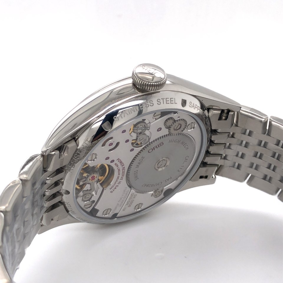 IMG_9081 Oris Artelier Calibre 112 Mens watch Unisex Manual winding Steel 01 112 7726 4055-Set 1 23 72FC Replica 6