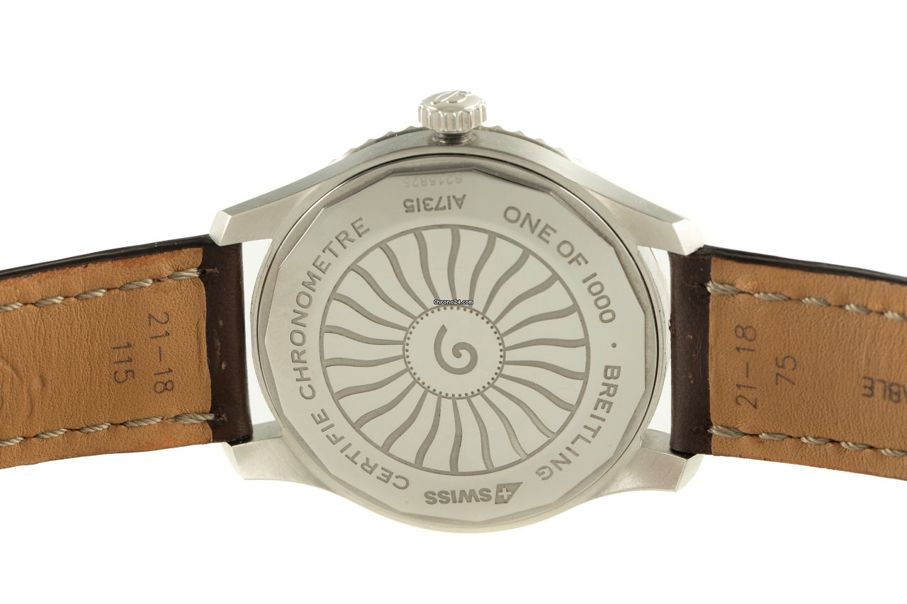 IMG_9081 Breitling Aviator 8 Mens watch Unisex Automatic Steel A17315 Replica 6