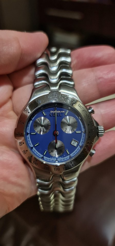 IMG_9081 Ebel Sportwave Mens watch Unisex Quartz Steel E9251641 Replica 6