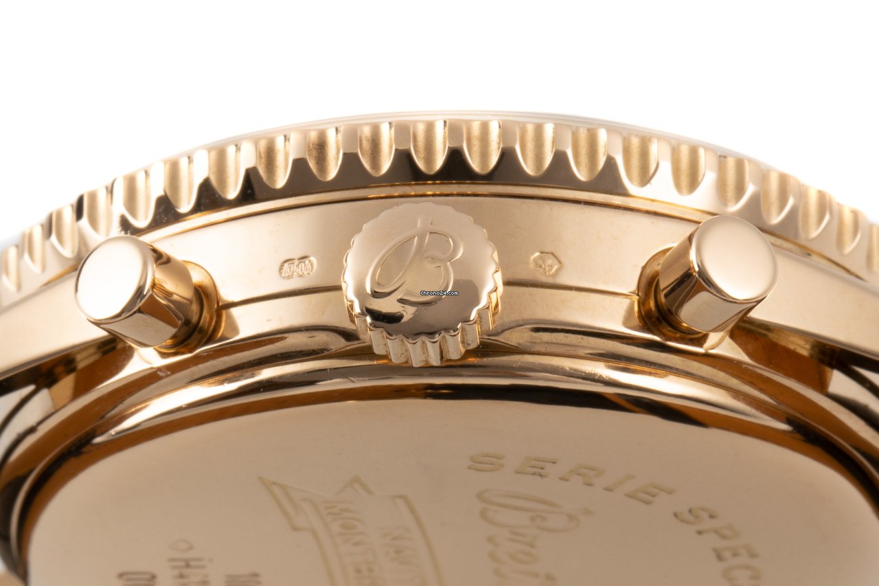 Breitling Montbrillant Mens watch Unisex Automatic Yellow gold H41030 Replica 6