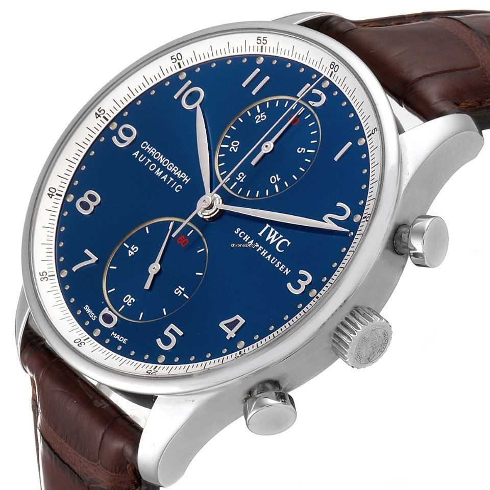 IMG_9081 IWC Portuguese Chronograph Mens watch Unisex Automatic Steel IW371432 Replica 6