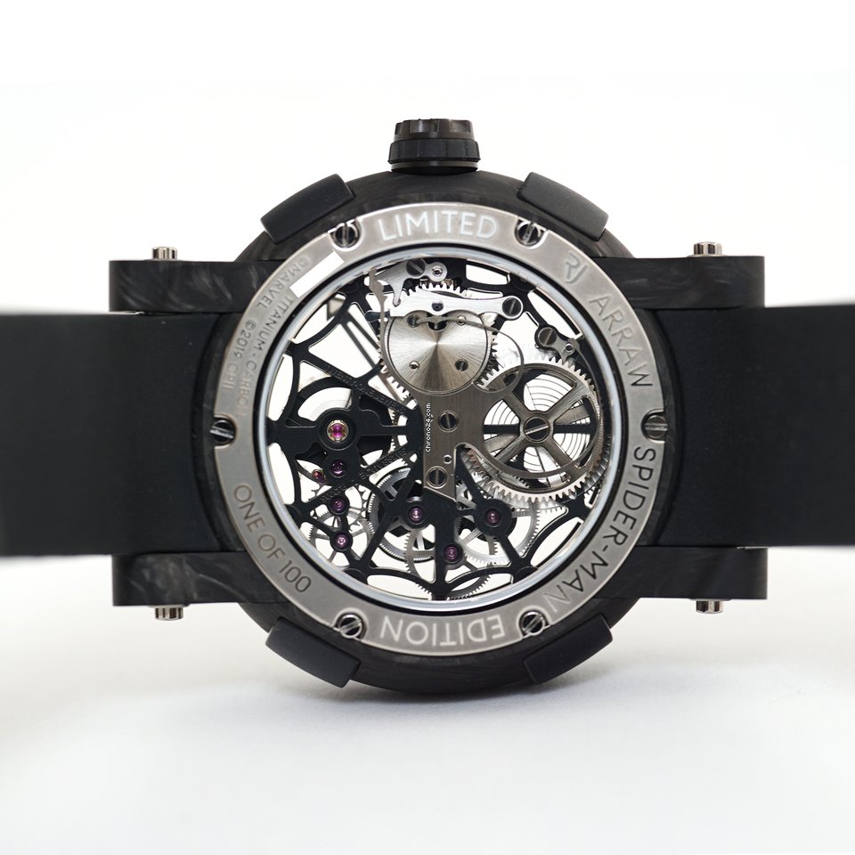 Romain Jerome Mens watch Unisex Manual winding Carbon 1C45S.BBBR.1023.PR.SPM19 Replica 6