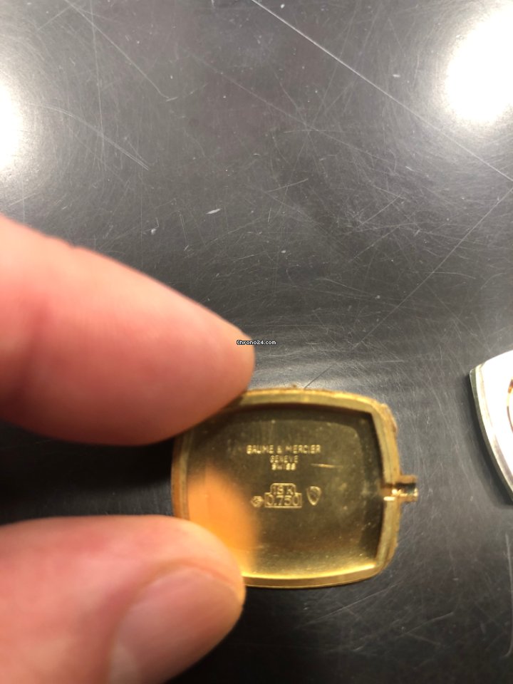 IMG_9081 Baume & Mercier Womens watch Manual winding Yellow gold BM775 Replica 6