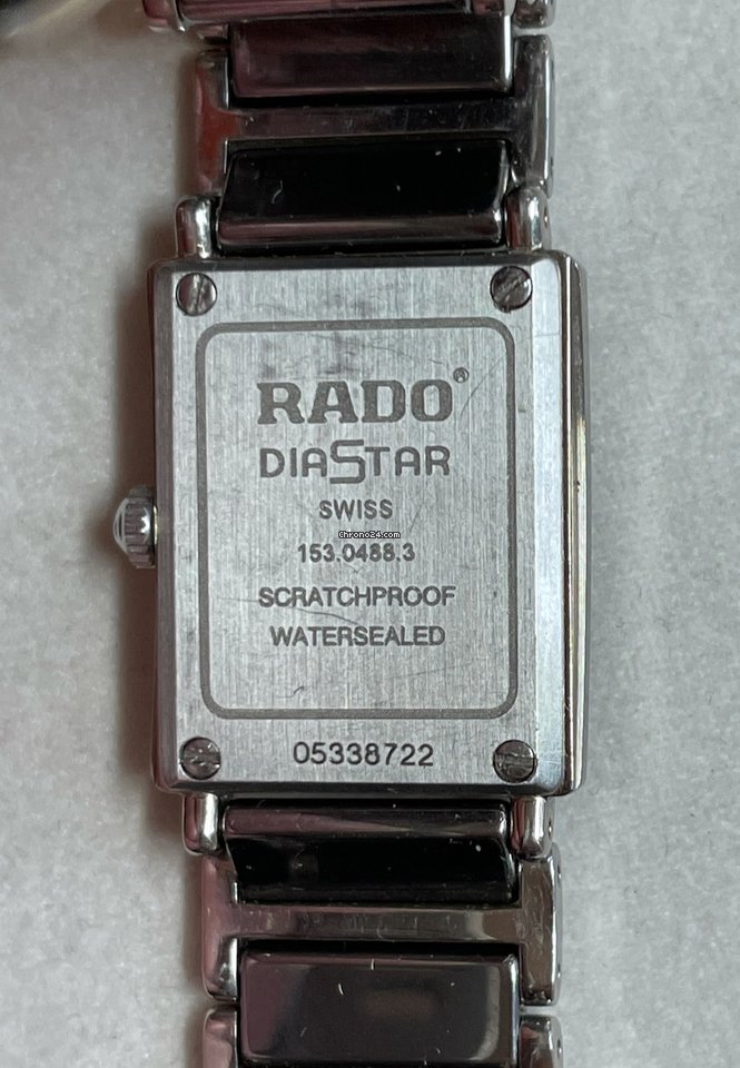 IMG_9081 Rado Diastar Womens watch Quartz Ceramic 153.0488.3 Replica 6