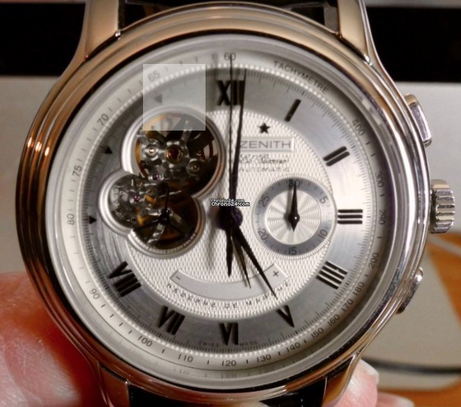 IMG_9081 Zenith El Primero Chronomaster Mens watch Unisex Automatic Steel 03.1260.4021 21.C505 Replica 6