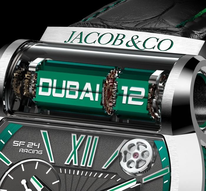 IMG_9081 Jacob & Co. Mens watch Unisex Automatic Titanium ES101.20.NS.YG.A Replica 6