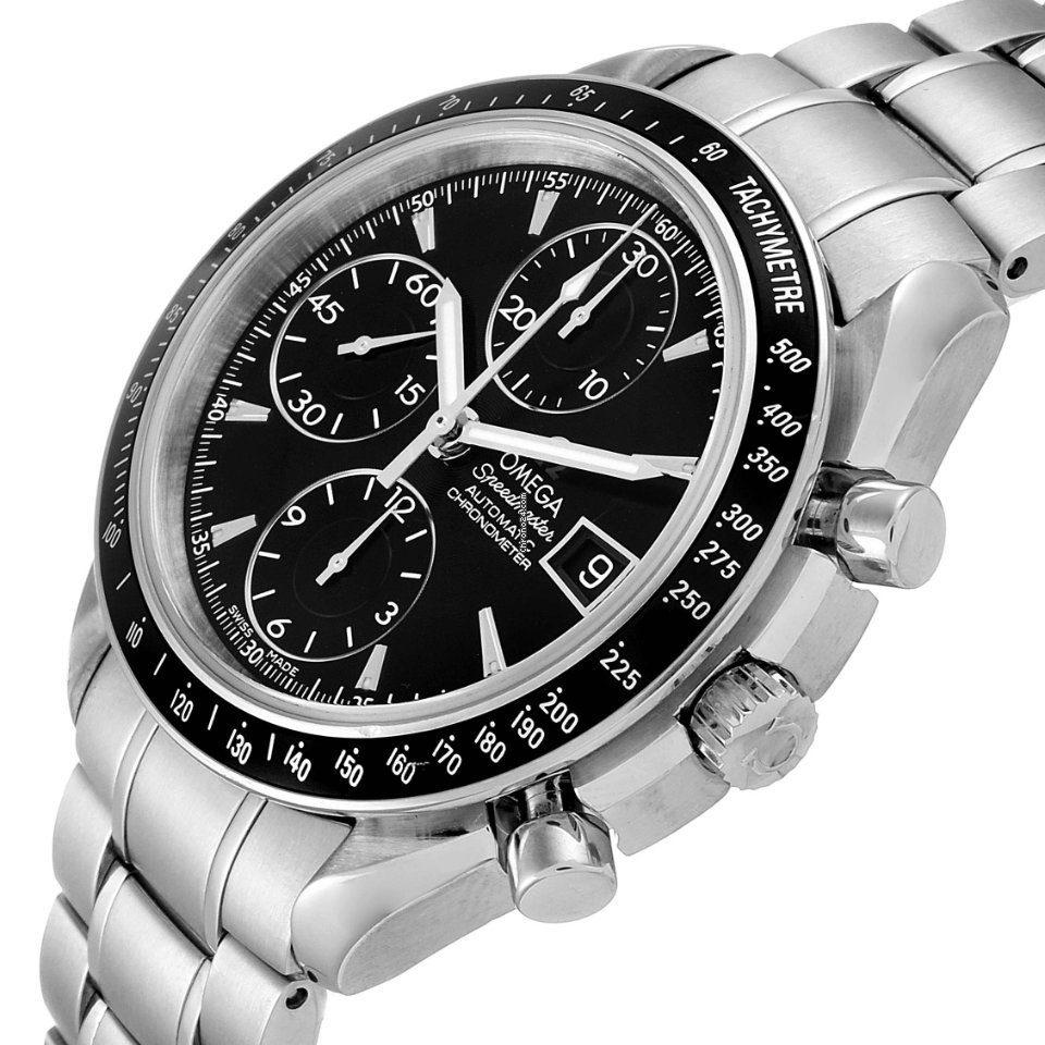 IMG_9081 Omega Speedmaster Date Mens watch Unisex Automatic Steel 3210.50.00 Replica 6