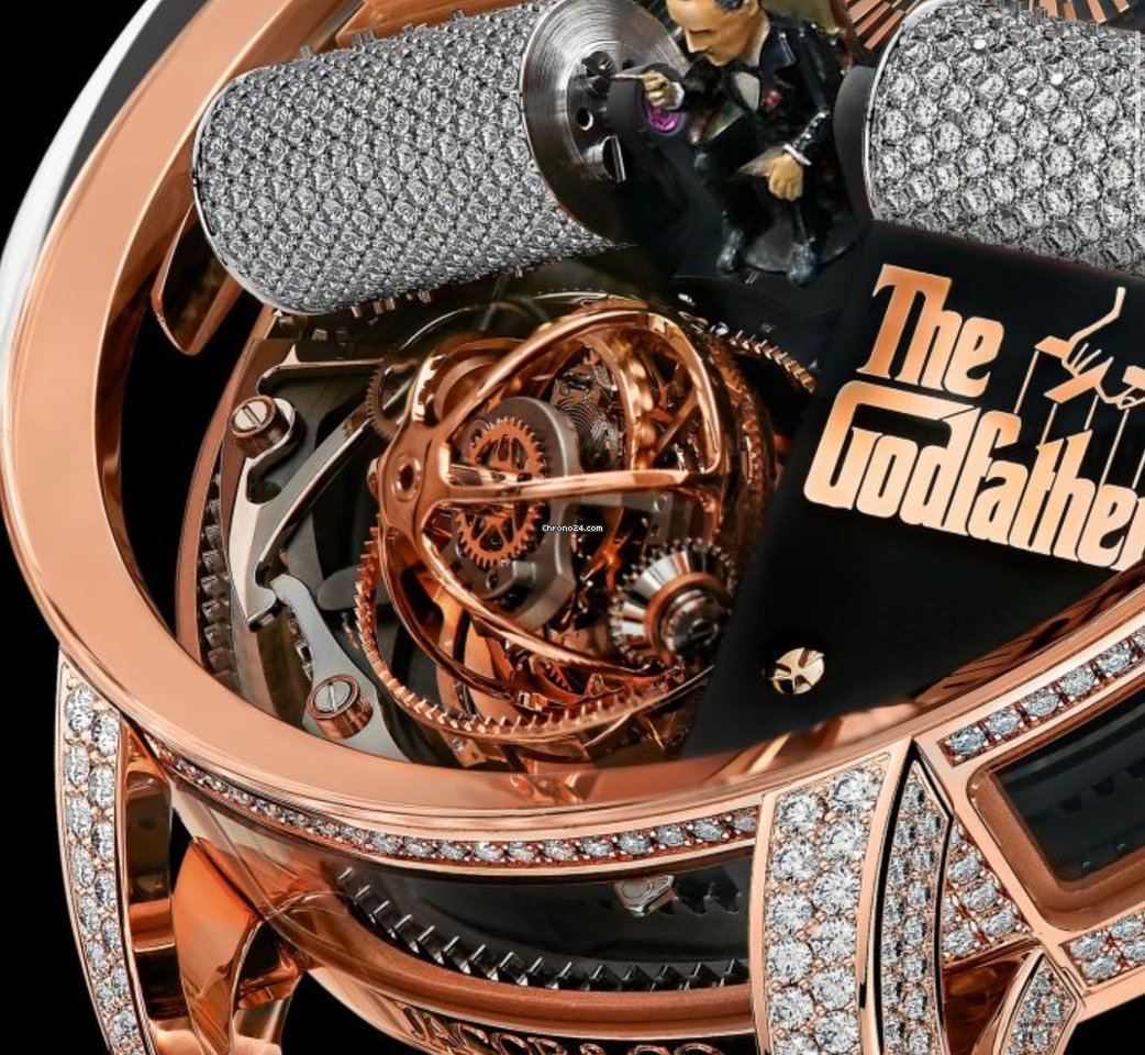Jacob & Co. Mens watch Unisex Manual winding Rose gold OP810.40.RD.UA.ABALA Replica 6