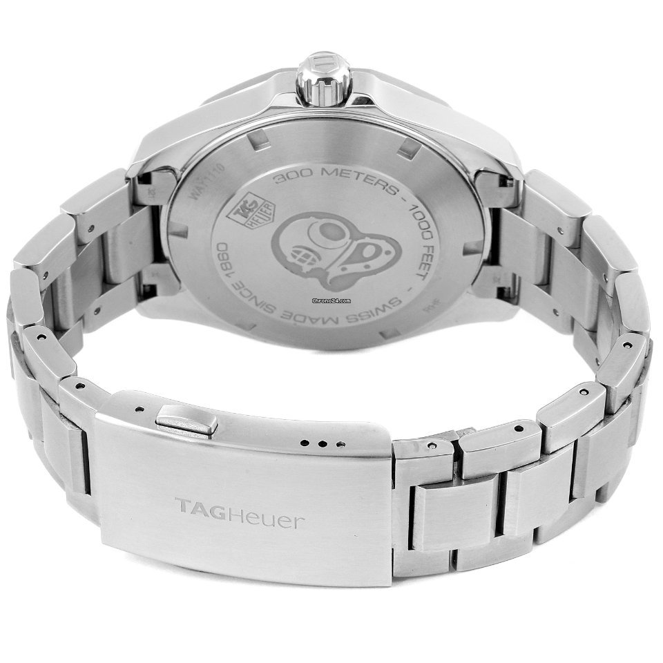IMG_9081 TAG Heuer Aquaracer 300M Mens watch Unisex Quartz Steel WAY1110.BA0928 Replica 6