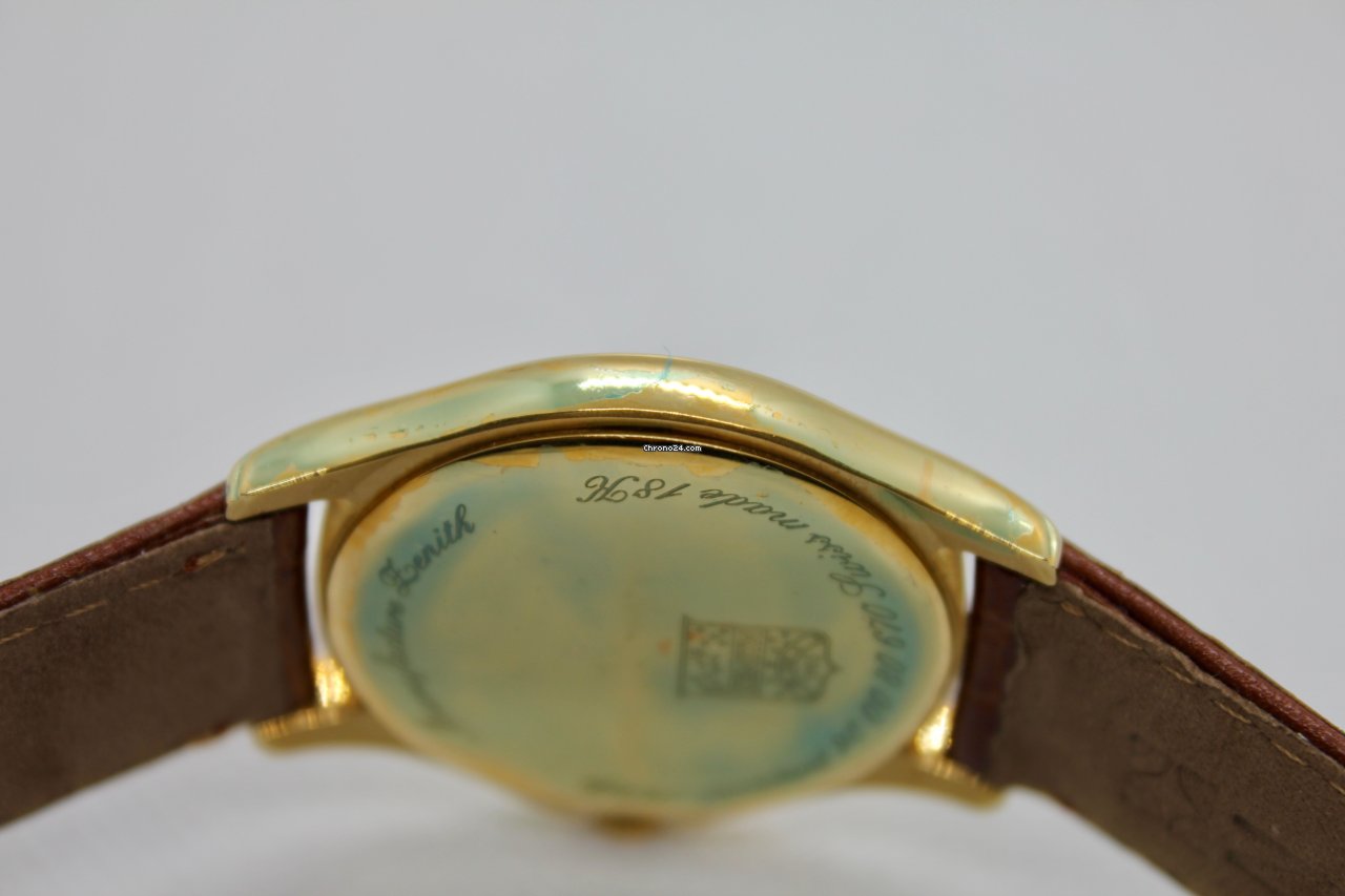IMG_9081 Zenith Mens watch Unisex Automatic Yellow gold 90 .0086.670 Replica 6