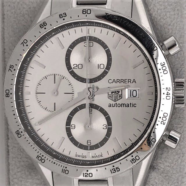 IMG_9081 TAG Heuer Carrera Calibre 16 Mens watch Unisex Automatic Steel CV2017-2 Replica 6