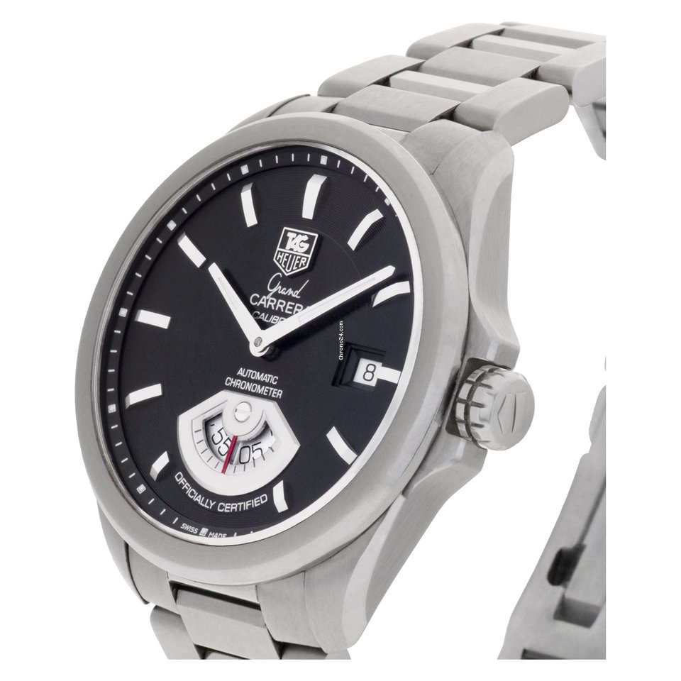 IMG_9081 TAG Heuer Grand Carrera Mens watch Unisex Automatic Steel WAV511A Replica 6