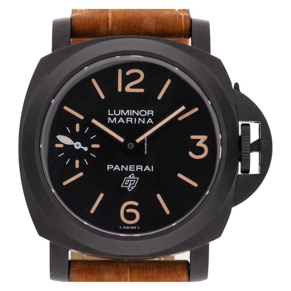 IMG_9081 Panerai Luminor Marina Mens watch Unisex Manual winding PAM00599 Replica 6