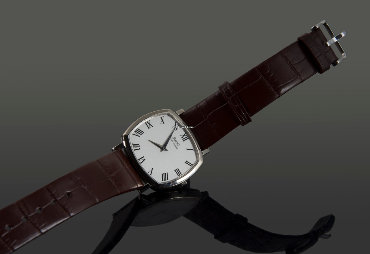 IMG_9081 Piaget Altiplano Mens watch Unisex Automatic White gold 12406 Replica 6