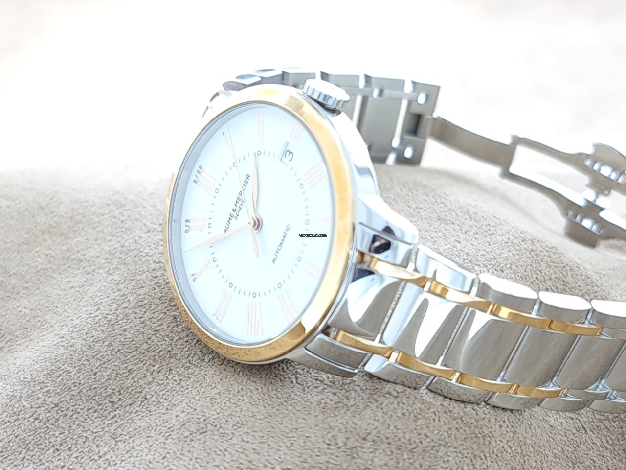 Baume & Mercier Classima Womens watch Automatic Gold Steel M0A10223 Replica 6