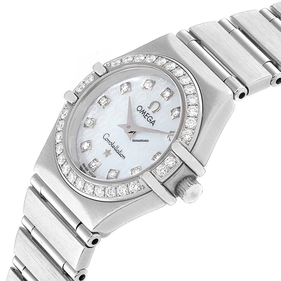 Omega Constellation Ladies Womens watch Quartz Steel 1460.75.00 Replica 6