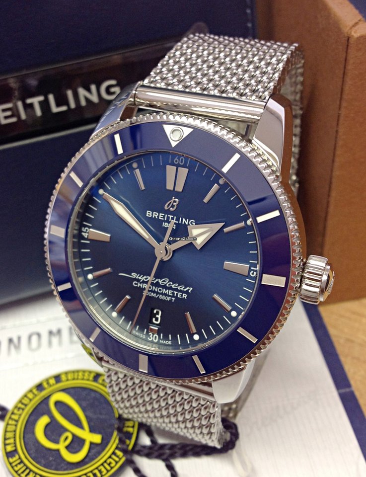 IMG_9081 Breitling Superocean Heritage Mens watch Unisex Automatic Steel AB2030161C1A1 Replica 6