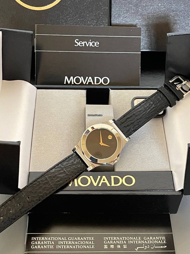 IMG_9081 Movado Mens watch Unisex Quartz Steel Ref.84-A2-878.2 S n. 1836594 Replica 6
