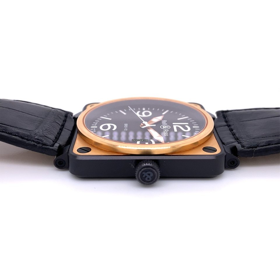 IMG_9081 Bell & Ross BR 01-92 Mens watch Unisex Automatic Rose gold BR 01-92 Replica 6
